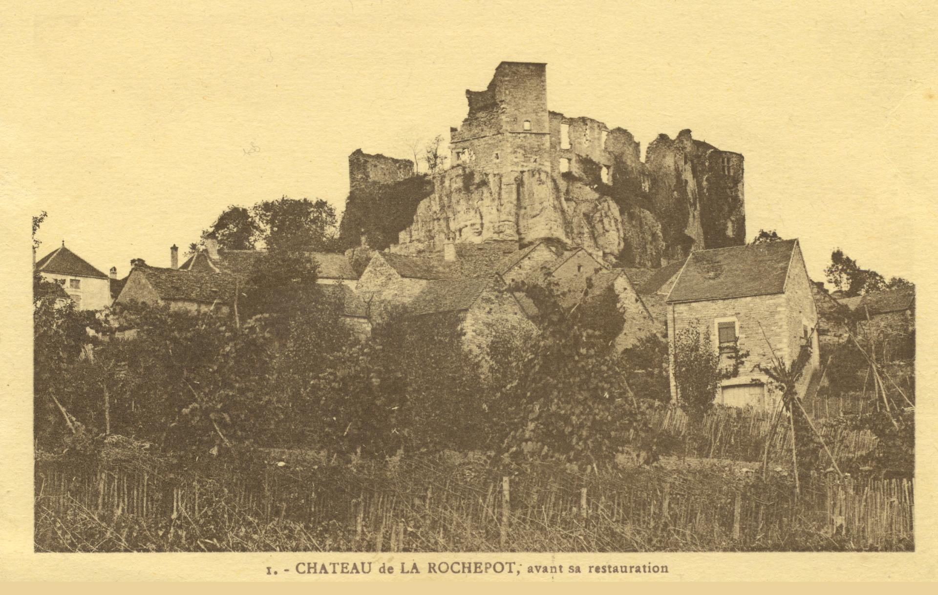 Ruines du chateau de La Rochepot